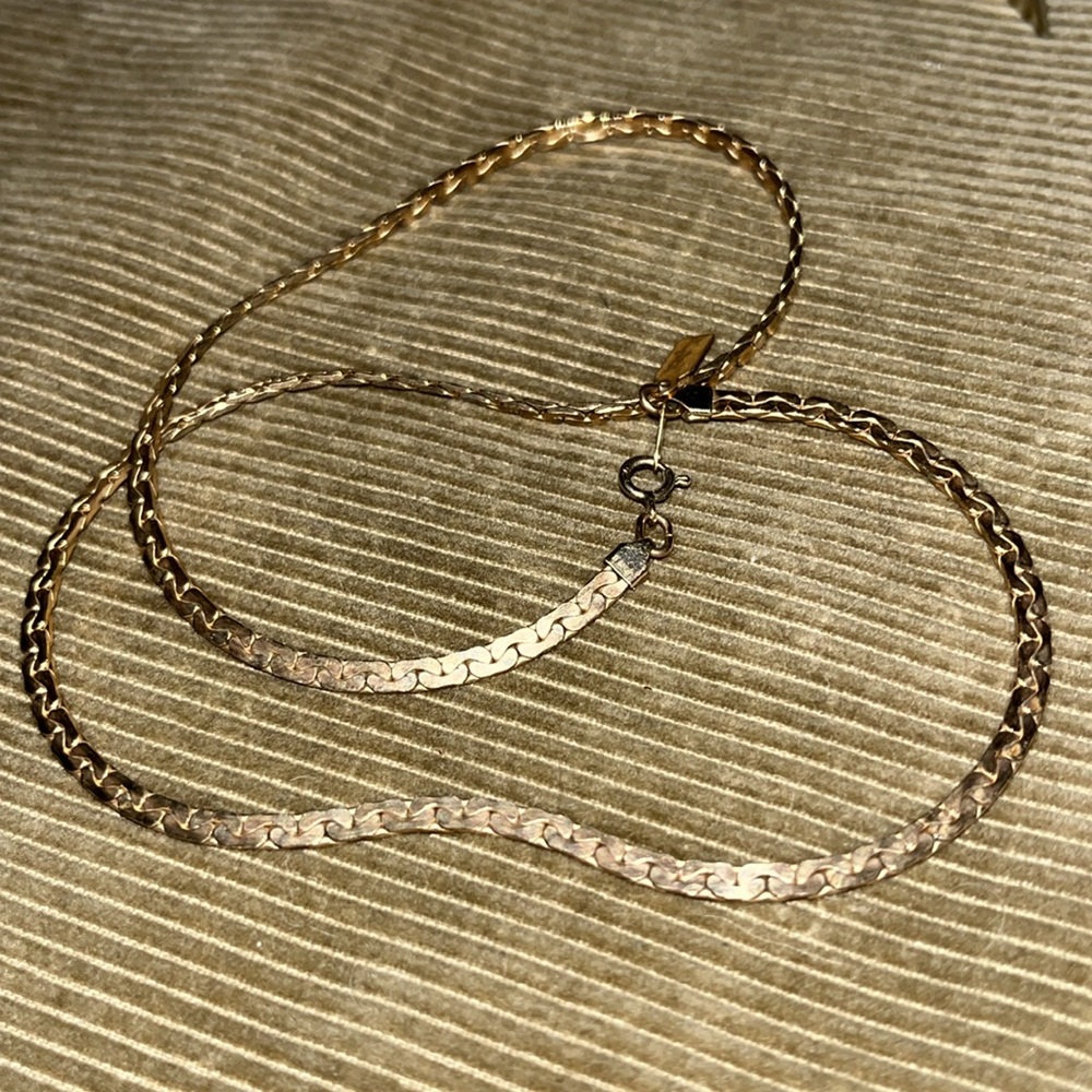 YSL 14k GF necklace
